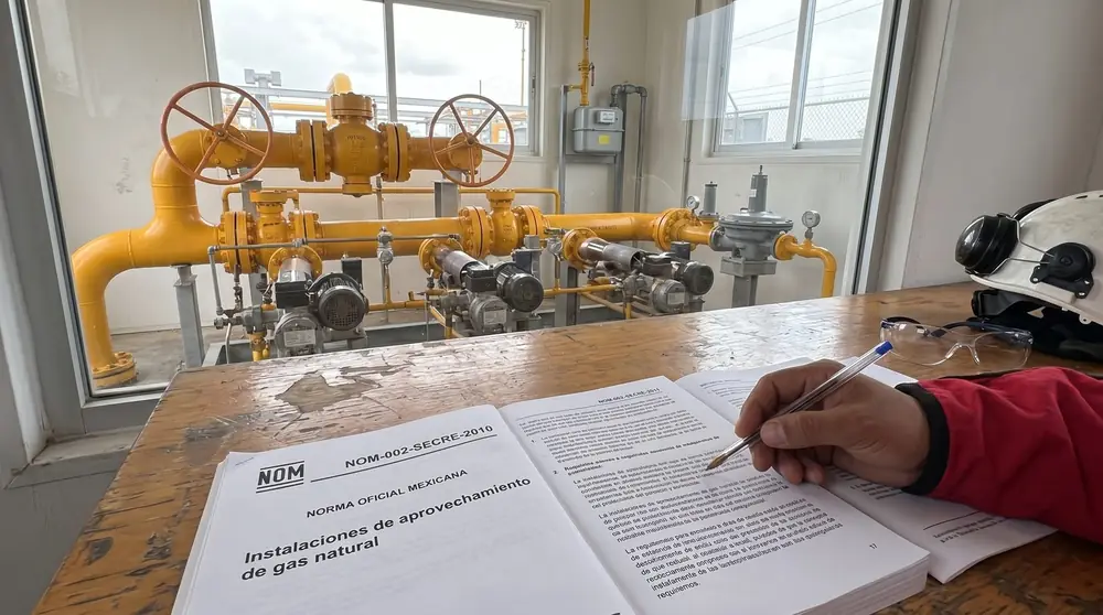 Instalaciones de aprovechamiento de gas natural